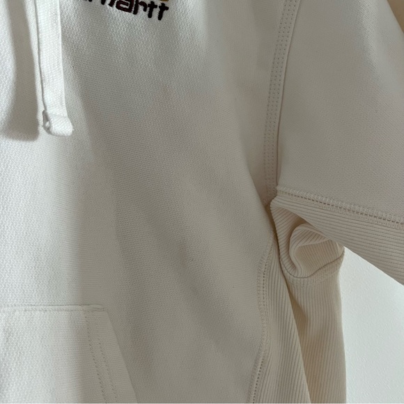 Carhartt hoodie white XS - Picture 3 of 5